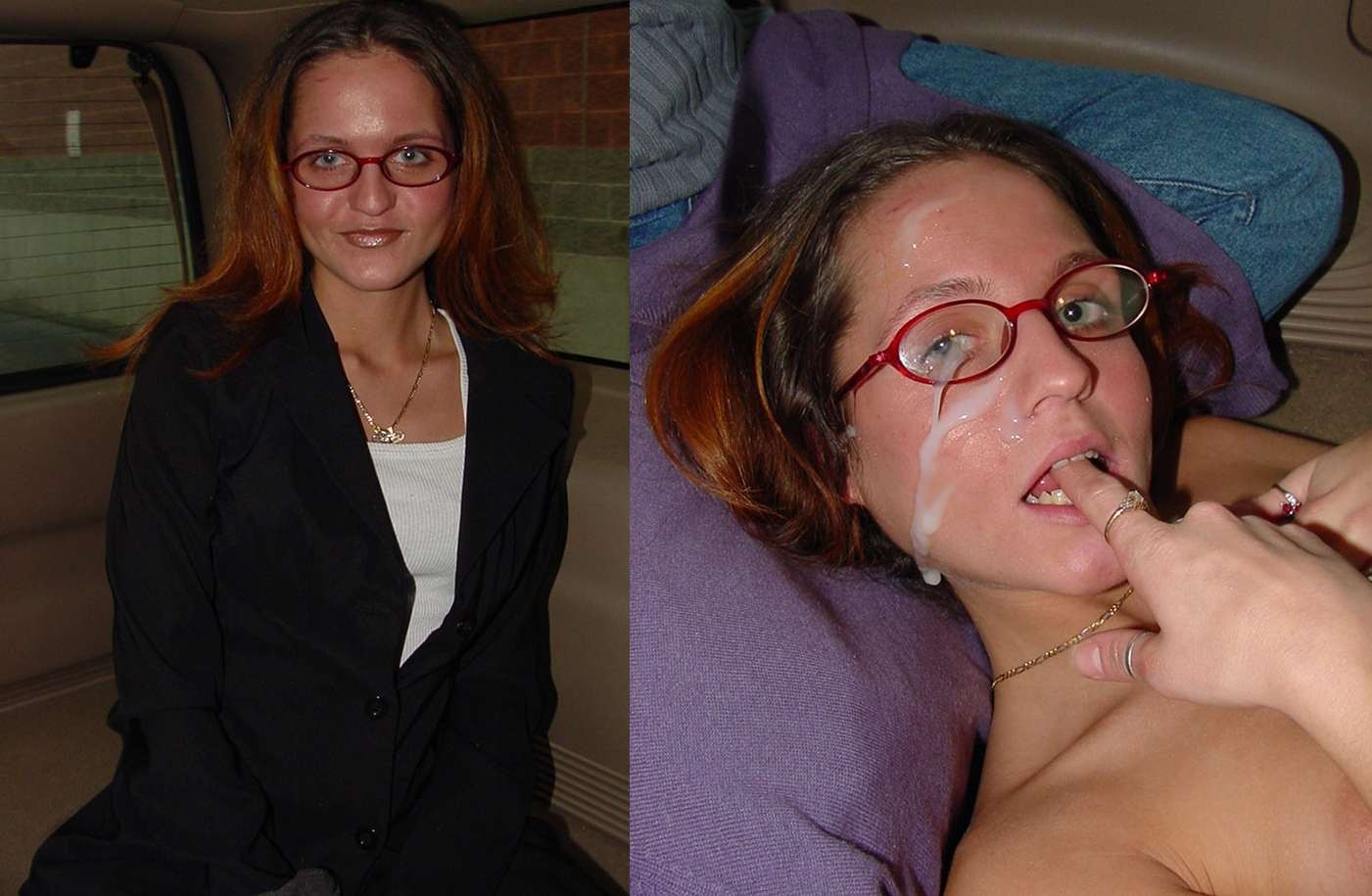 Wifebucket Before And After The Big Facial Cumshot