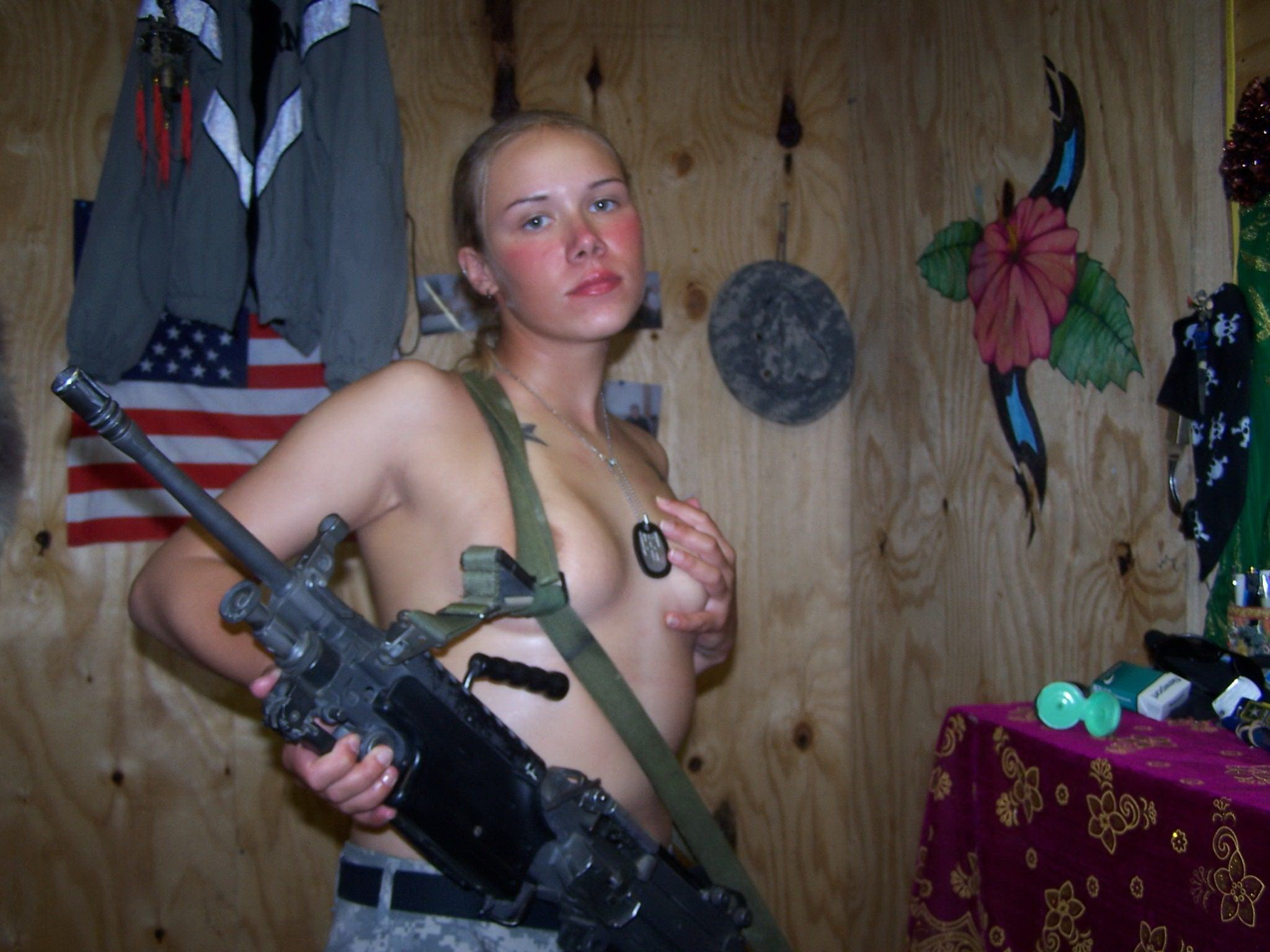 Women of the military nude