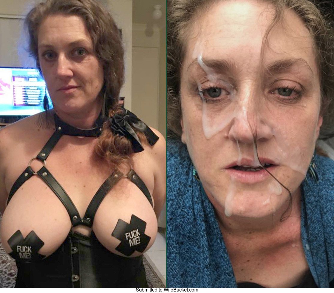 milf before after cumshot 