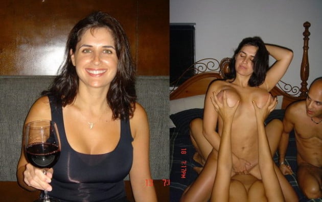 before after sex pic of a real milf