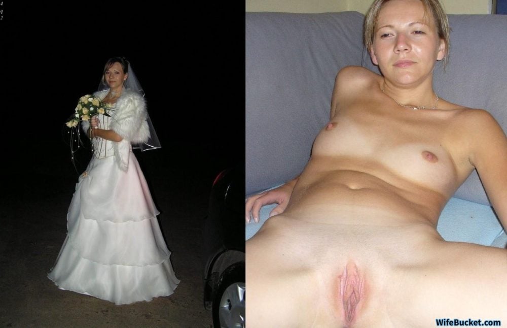 Hot bride before-after nudes