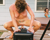 Hot MILF wife naked on camera
