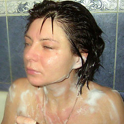 Amateur wife at a swinger sex party