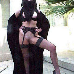 Hot MILF wife naked on camera