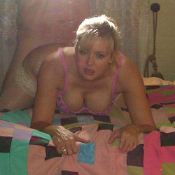 Hot MILF wife naked on camera