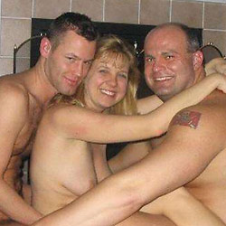 Swinger mom fucked in an orgy