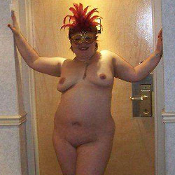 Hot MILF wife naked on camera
