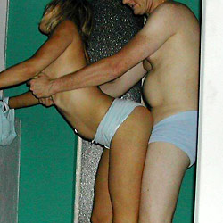Hot MILF wife naked on camera