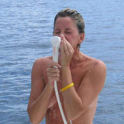 Hot MILF wife naked on camera