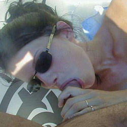 Hot MILF wife naked on camera
