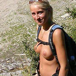 Hot MILF wife naked on camera