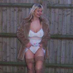 Hot MILF wife naked on camera