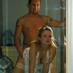 Hot MILF wife naked on camera