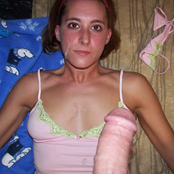 Hot MILF wife naked on camera