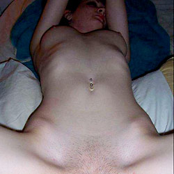Hot MILF wife naked on camera
