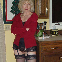 Hot MILF wife naked on camera