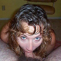 Amateur wife at a swinger sex party