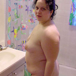 Hot MILF wife naked on camera