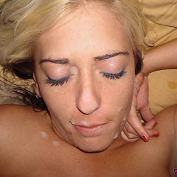 Amateur wife at a swinger sex party