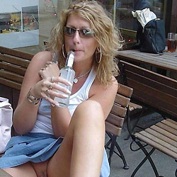 Hot MILF wife naked on camera