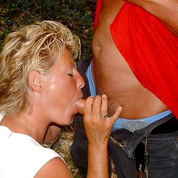 Amateur wife at a swinger sex party