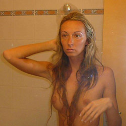Hot MILF wife naked on camera