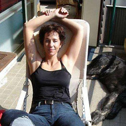 Hot MILF wife naked on camera