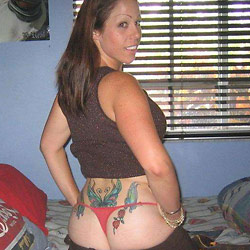 Hot MILF wife naked on camera