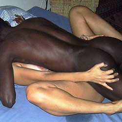MILF slut gets naked in public