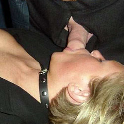 Amateur wife at a swinger sex party