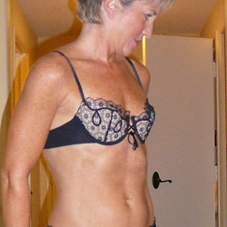 Hot MILF wife naked on camera