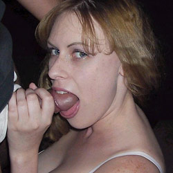 Amateur wife at a swinger sex party