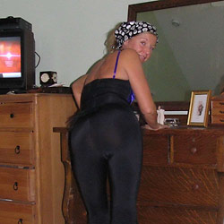Hot MILF wife naked on camera