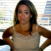 Hot MILF wife naked on camera