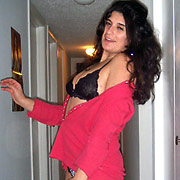 Hot MILF wife naked on camera