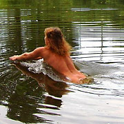 Amateur couple fucks on the nudist beach