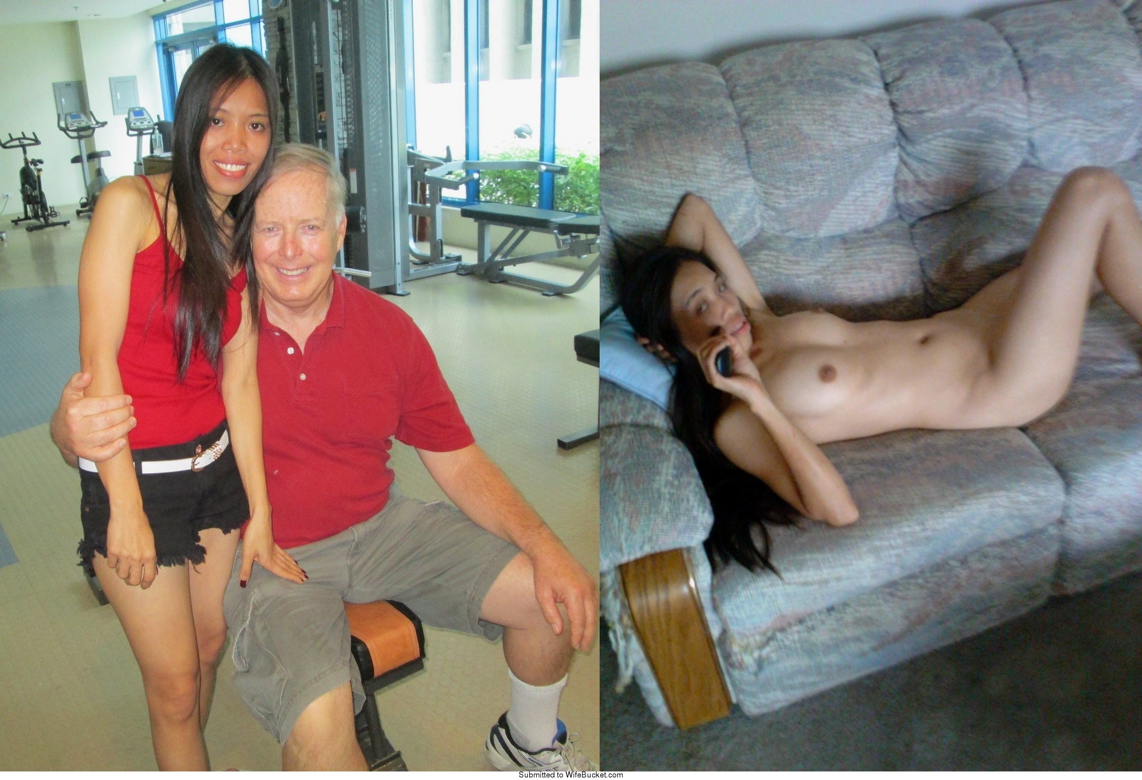 WifeBucket Real wives in before-after sex photos pic